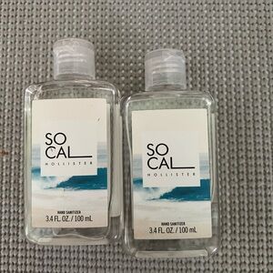 Hand sanitizer from Hollister